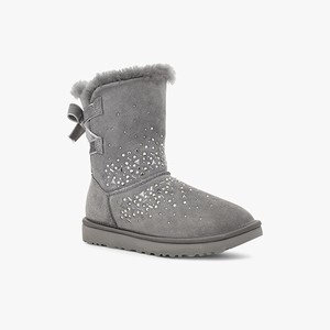 Ugg Classic Galaxy Bling Short Women Boots Grey (8273RVTMK)